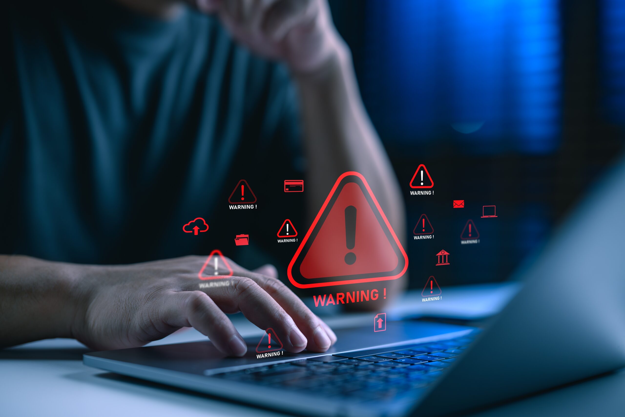 Afbeelding cybersecurity risico's